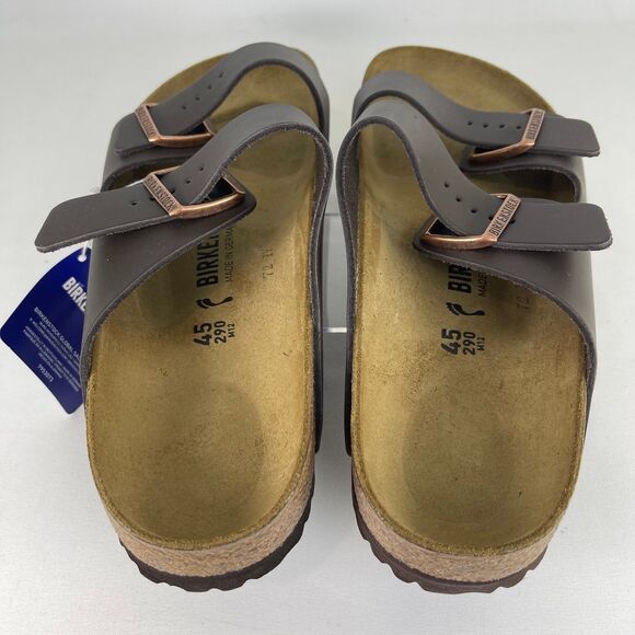 Birkenstock Arizona Birko-Flor Dark Brown | Men\'s 12 | NEW main image 5